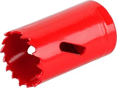 Produktbild von HSS Bi-Metall Bohrkrone Ø 19 mm zum Bohren und Entgraten von Metall, Holz, Kunststoff