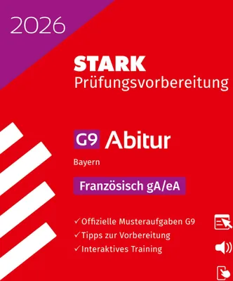 Produktbild von STARK Französisch gA/eA - Abitur 2026 Bayern - Prüfungsvorbereitung