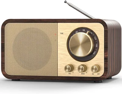 Produktbild von Radio, Digitalradio, Retro Radio mit Bluetooth, FM-Radio, Vintage Radios with AUX/USB, Radio for Kitchen/Bedroom/Office