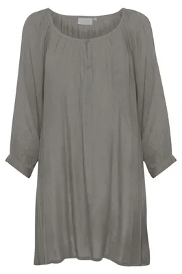 Produktbild von KAFFE Damen Tunika Amber Damen Tunika Amber 3/4 Arm Casual Shirt Rundhals 3/4 Är