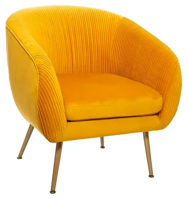 Produktbild von Lounge-Sessel Solaro Velvet Mustard