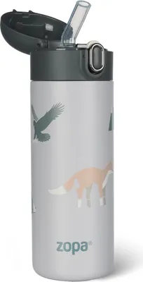 Obrázok produktu pre ZOPA Termoska na tekutiny so slamkou 400 ml, Hory