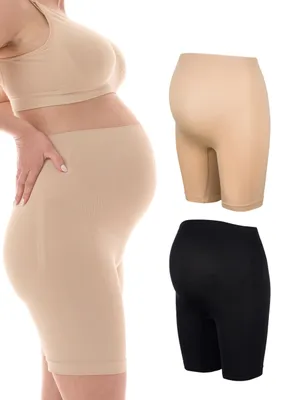 Zdjęcie produktu dla Majtki brzuszkowe Herzmutter, bezszwowe, certyfikat OekoTex, długie nogawki, model 5520