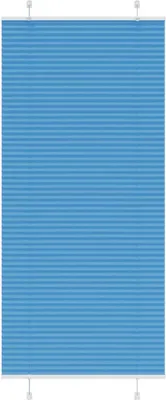 Imagen del producto de Estor Plisado azul 90x200 cm Tela Ancho 89,4 cm Poliéster