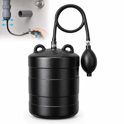 Produktbild von Rohrprüfblase DN150 DN160, aufblasbarer Rohrstopfen mit Handpumpe, Abwasser Rohrabdichtung für Dichtheitsprüfung und Rohrwartung