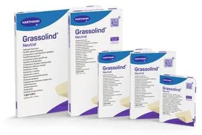 Produktbild von 8x Grassolind Salbenkompr st 20x20cm P10 | Packung (10 Stück)