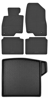 Immagine prodotto di Tappetini gomma SolidTread + bagagliaio per Mazda 3 III (BM) 2013-2018 5 pezzi