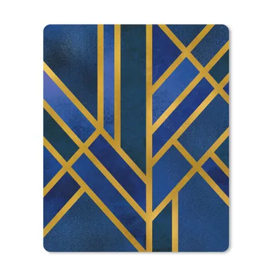 Produktbild von MuchoWow® Mauspad Mousepad Design - Gold - Luxus 19x23 cm - Mousepads - Maus Mat - Pad - Mausunterlage - Mauspads - Spielen