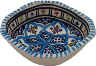 Obrázok produktu pre Osemuholníková misa Bakir tyrkysová - D 11 cm