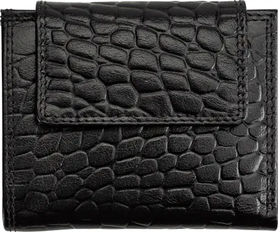 Immagine prodotto di Josephine Osthoff Portafoglio da donna, portafoglio piccolo; portafoglio da uomo slim, portamonete, con scomparto per monete, in vera pelle, protezione RFID (944)