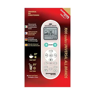 Produktbild von Superior Electronics AirCo Universal IR-Fernbedienung für Klimaanlagen 1000 Codes