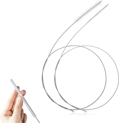 Produktbild von Reinigungsbürste Set 2-teilig 100 cm, Edelstahl, für Flaschen