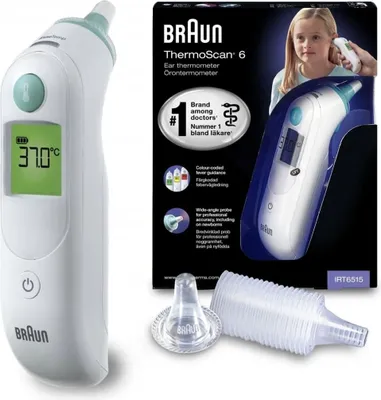Obrázek produktu pro BRAUN ThermoScan 6 IRT6515 ušní teploměr
