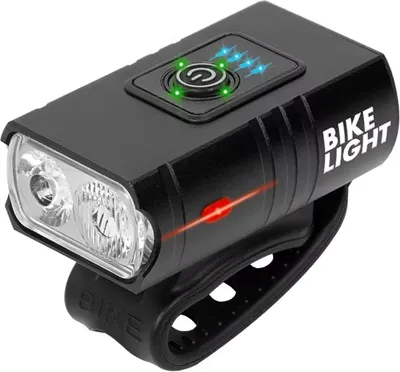 Obrázok produktu pre Super výkonné dobíjacie svetlo na bicykel 2x LED ROXAR T6 800lm
