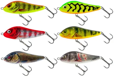 Produktbild von Salmo Rattlin Slider 8cm 20g sinking - Jerkbait, Salmo Farben:Bright Perch