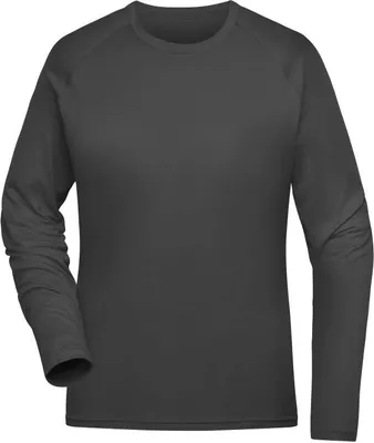 Produktbild von Ladies' Sports Shirt Long-Sleeved titan, Gr. L