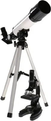 Immagine prodotto di Set di microscopio e telescopio per principianti Byomic in astuccio - Astronomia e biologia