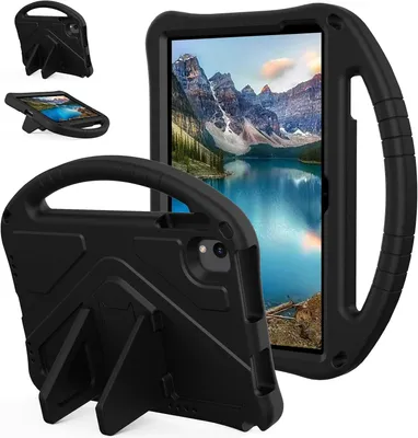 Zdjęcie produktu dla Etui na tablet 10,1 cala, odporne na wstrząsy, z uchwytem i podstawką, zapewniające ochronę tabletu