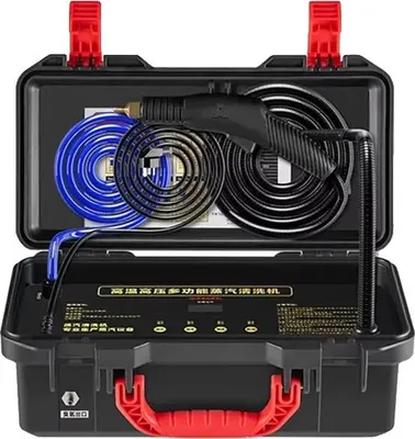 Image de Nettoyeur vapeur, haute performance, fonctions de nettoyage polyvalentes, cinq en un, 220 V-a, EU-a