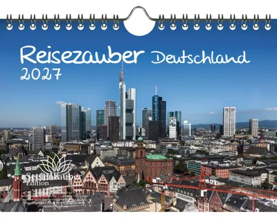 Produktbild von Reisezauber Deutschland DIN A5 Kalender für 2027 Städte - Seelenzauber