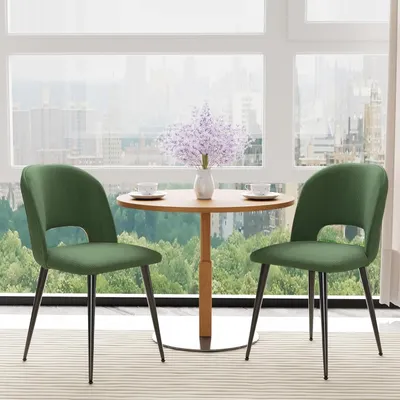 Produktbild von Esszimmerstühle 2er Set,Schminktisch Stuhl Wohnzimmerstuhl Sessel Küchenstuhl Polsterstuhl Loungesessel,Sitzfläche aus Gestreifter Stoff 48x45x86cm