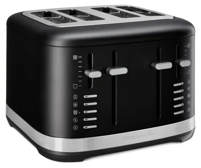 Image de KitchenAid - Grille-pain 4 5KMT4109 Noir mat