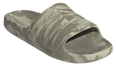 Image de Adidas - Sandale de plage pour hommes "Adilette Flow" PP4261 (Taille 39,5 EU) (Vert)
