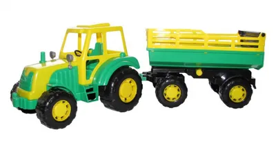 Image de Tracteur Harzland avec remorque à deux essieux