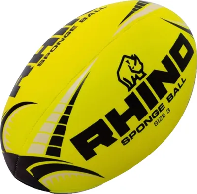 Produktbild von Rhino - Schwamm Rugby-Ball CS2334 (3) (Gelb)