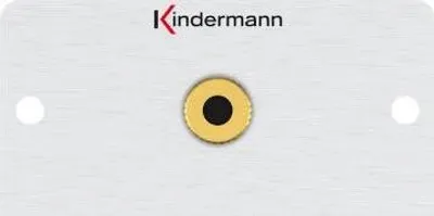 Produktbild von Kindermann 7444000411 3,5 mm Aluminium Steckdose (7444000411)