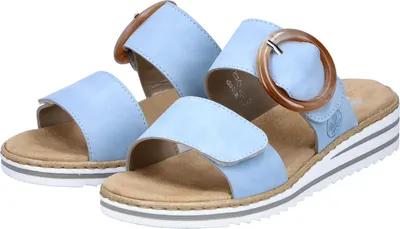Immagine prodotto di Rieker mulo da donna azzurro, Colore:azzurro, Taglia UE:38