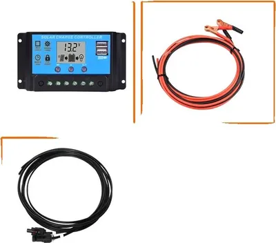Zdjęcie produktu dla Kabel solarny, długość 3 metry, konstrukcja miedziana, zestaw akcesoriów