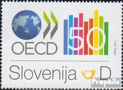 Produktbild von Briefmarken Slowenien 2011 Mi 899 (kompl.Ausg.) postfrisch 50 Jahre OECD