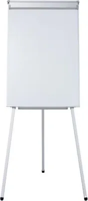 Produktbild von LEAN 20704 Magnet-Flipchart-Tafel auf Stativ, 70 × 100 cm, weiß