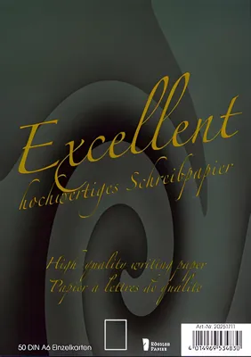 Produktbild von Karten A6 Excellent weiß 50 Stück