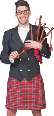 Produktbild von Schotten Kostüm "Cameron" für Herren | Jacke und Schottenrock Größe: 56/58
