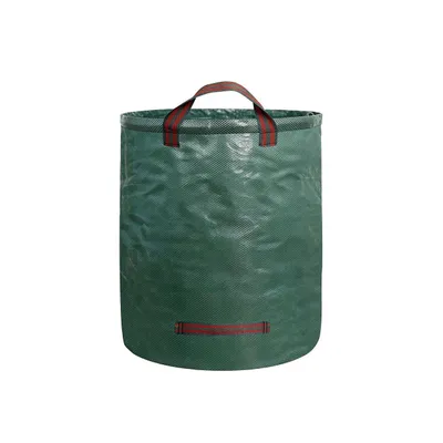 Produktbild von Gartenwächter Gartenabfallsack 500L, PP 150g/m² Laubsack mit Spannring und Griffen