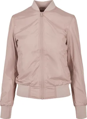 Immagine prodotto di Giacca bomber da donna Urban Classics Ladies Light Bomber Jacket color rosa scuro - 5XL
