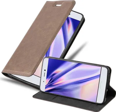 Produktbild von Cadorabo Hülle für Xiaomi Mi 5s Schutz Hülle in Braun Handyhülle Etui Case Cover Magnetverschluss