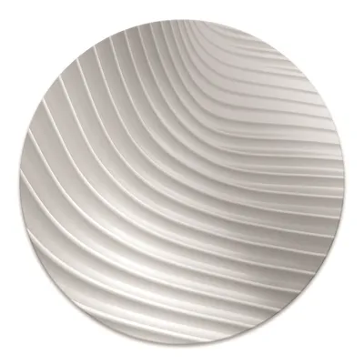Produktbild von Rundmatte - Stuhlunterlage Bürostuhlunterlage - Rund Ø 100 cm - Bodenmatte - Fußmatte - Weiße Treppe