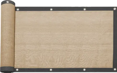 Immagine prodotto di Parabrezza Rebecca Mobili Celtis 200x1000 Hdpe Polietilene Alluminio Beige Nero