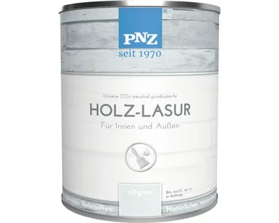 Produktbild von PNZ Holzlasur für Innen und Außen altgrau 2,5 l