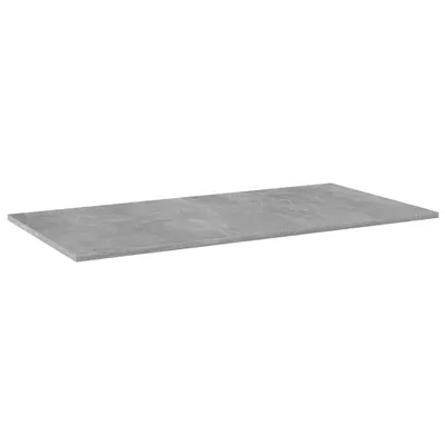 Zdjęcie produktu dla Półki na książki 8 szt. Szary beton 80x30x1,5 cm materiał drewnopochodny