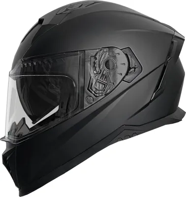 Produktbild von Integralhelm 69 Helm Rollerhelm Motorradhelm Sturzhelm matt schwarz Größe XL Sonnenvisier