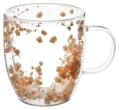 Obrázok produktu pre Dvojstenné termo sklo – pohár – 350 ml