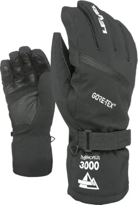 Image de Gants de ski Level Evolution Gore-Tex pour hommes, noir 3336UG