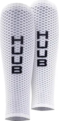 Produktbild von Huub Aero Wadenwärmer Weiß L-XL Mann Weiß L-XL