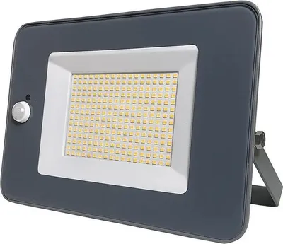 Zdjęcie produktu dla Reflektor LED, 50 W, 26 x 4,1 x 18,2 cm, szary