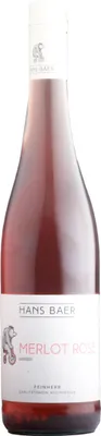 Produktbild von Hans Baer Merlot Rose feinherb (0,75 l)