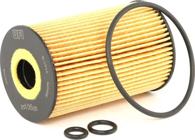 Produktbild von Ölfilter UFI 25.106.00 Filtereinsatz für VW GOLF VI (5K1) Polo Schrägheck (6R1, 6C1) TOURAN (1T1, 1T2) für AUDI A4 Avant (8K5, B8) A6 Avant